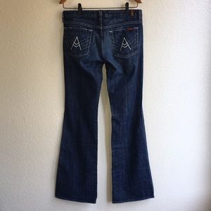 7 FOR ALL MANKIND • "A" Pocket Flare Leg